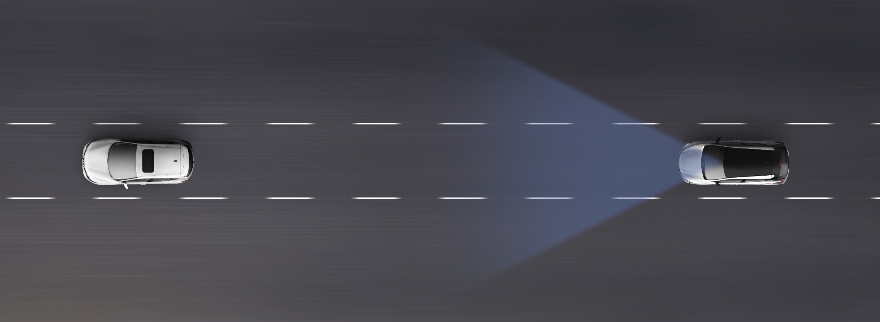 Nissan LEAF Intelligent Cruise Control animation
